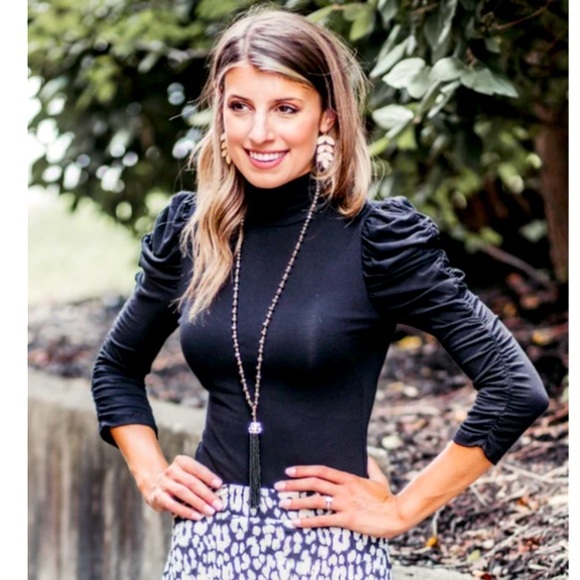 Rouch sleeve bodysuit - Picture 11 of 12